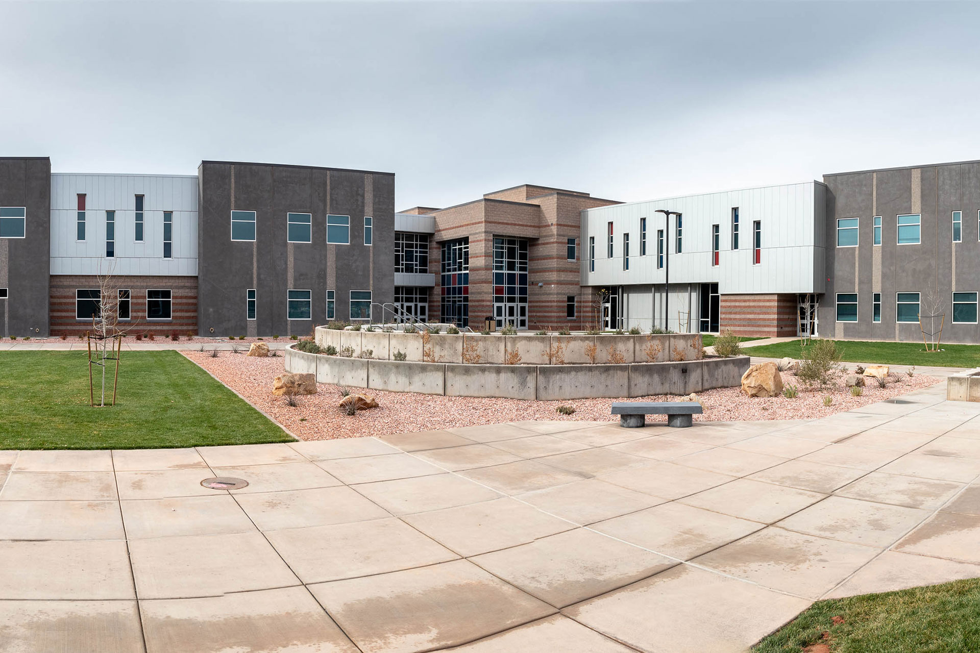 Crimson Cliffs High School - Bud Mahas Construction Inc.