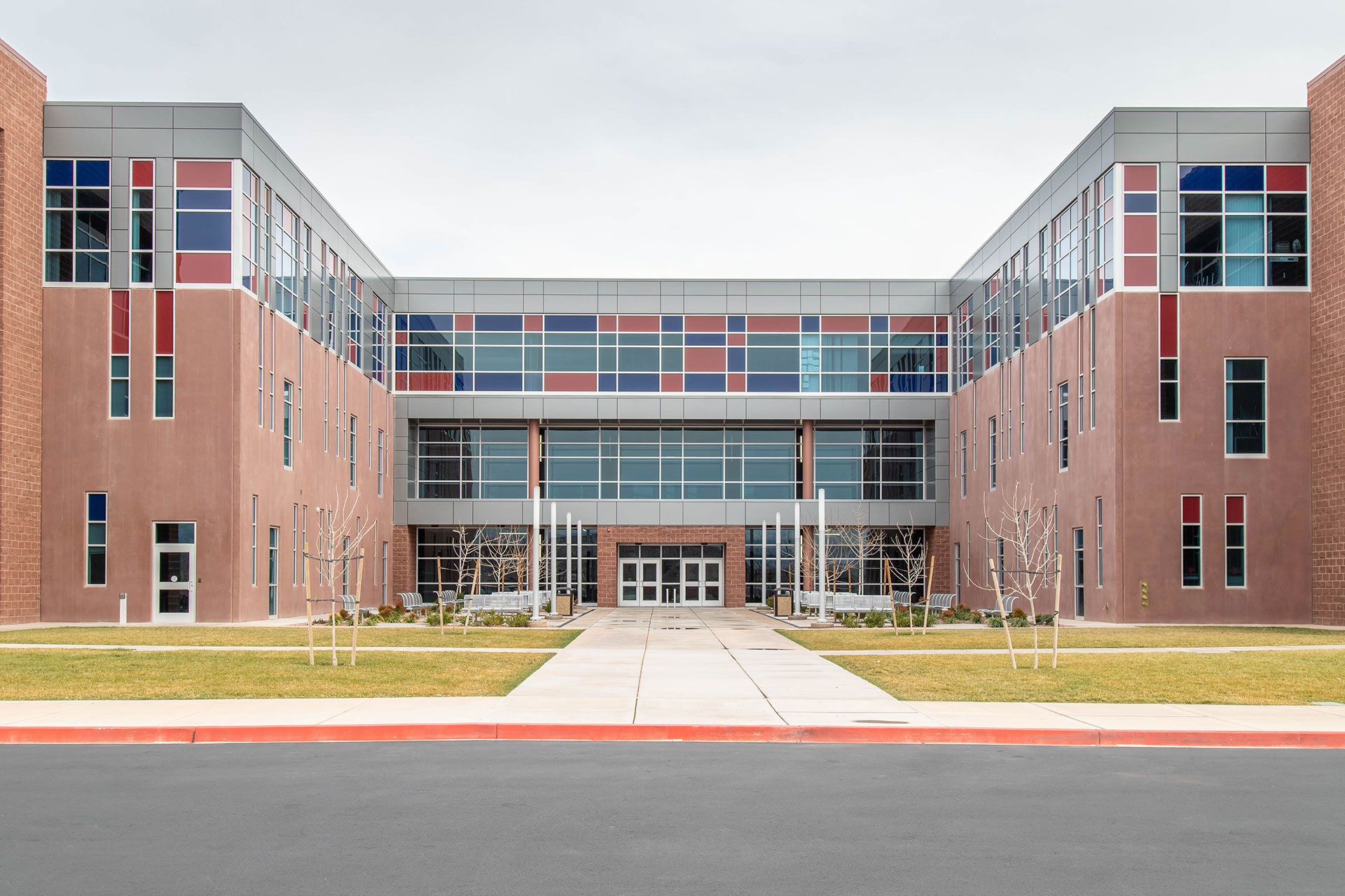 Crimson Cliffs Middle School Bud Mahas Construction Inc.