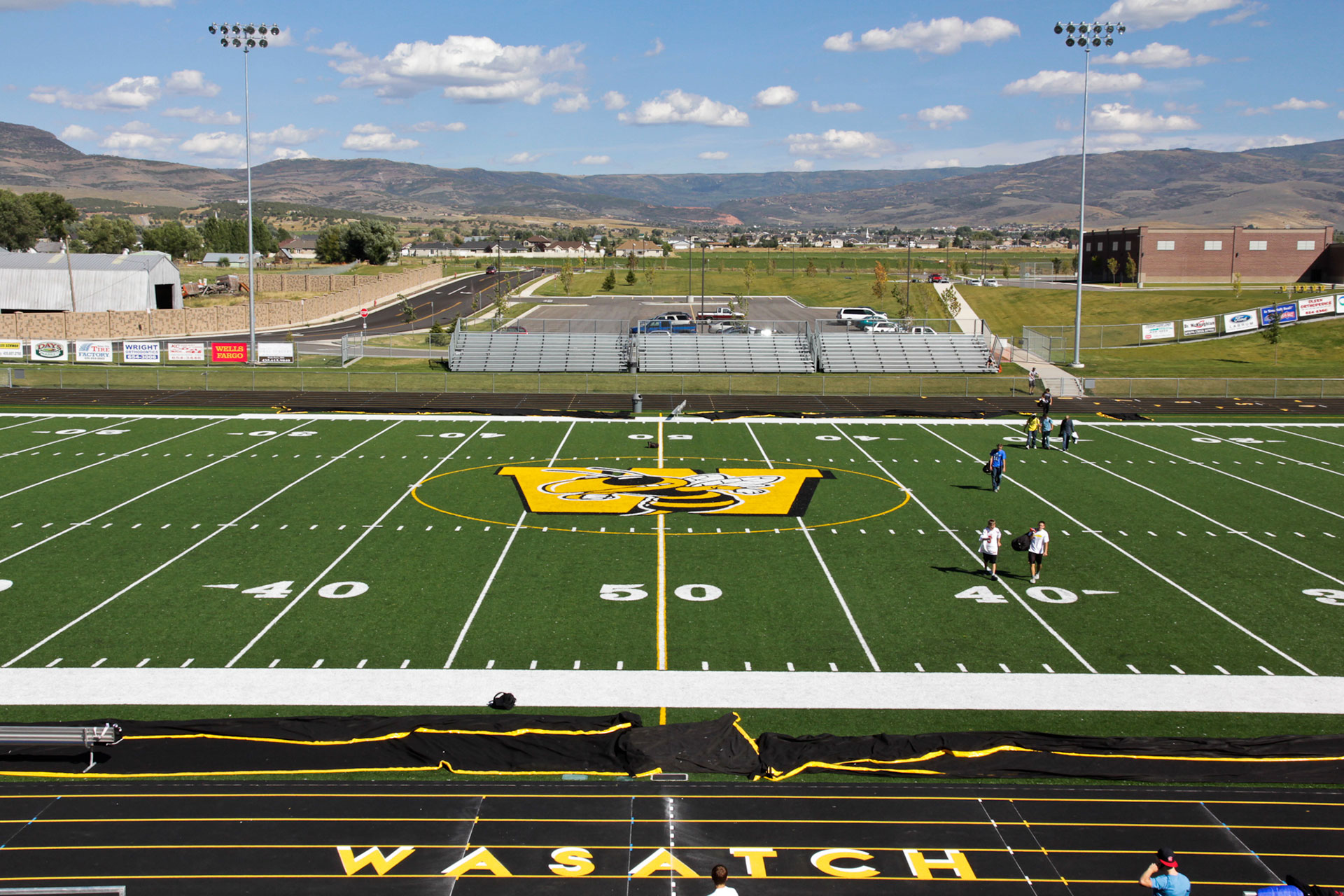 Wasatch High School Football Field Bud Mahas Construction Inc.