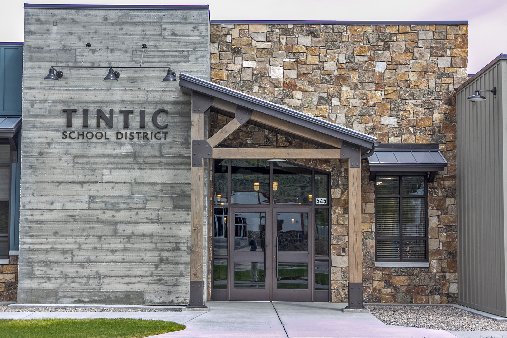 Tintic School District Office Bud Mahas Construction Inc.