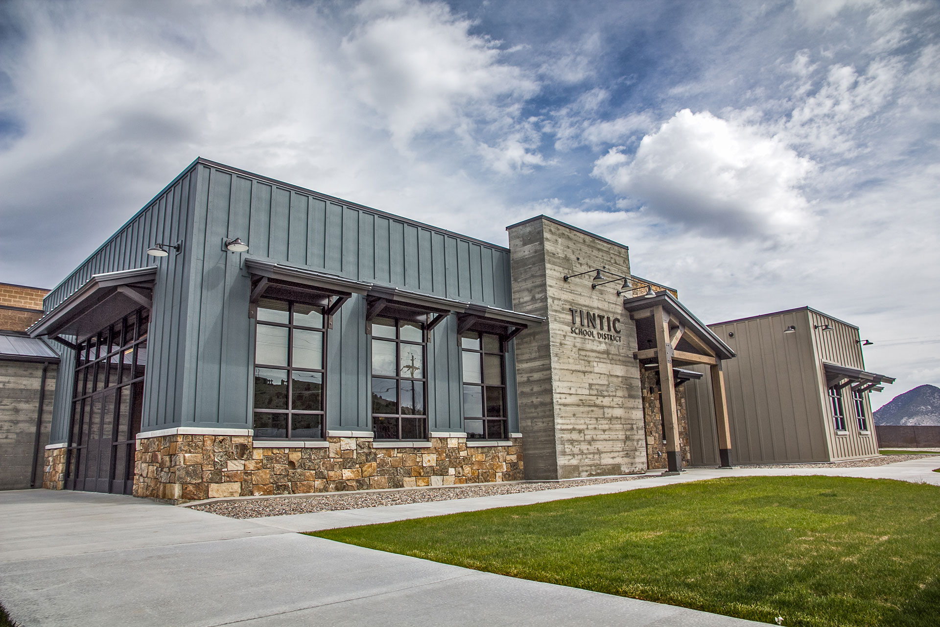 Tintic School District Office Bud Mahas Construction Inc.