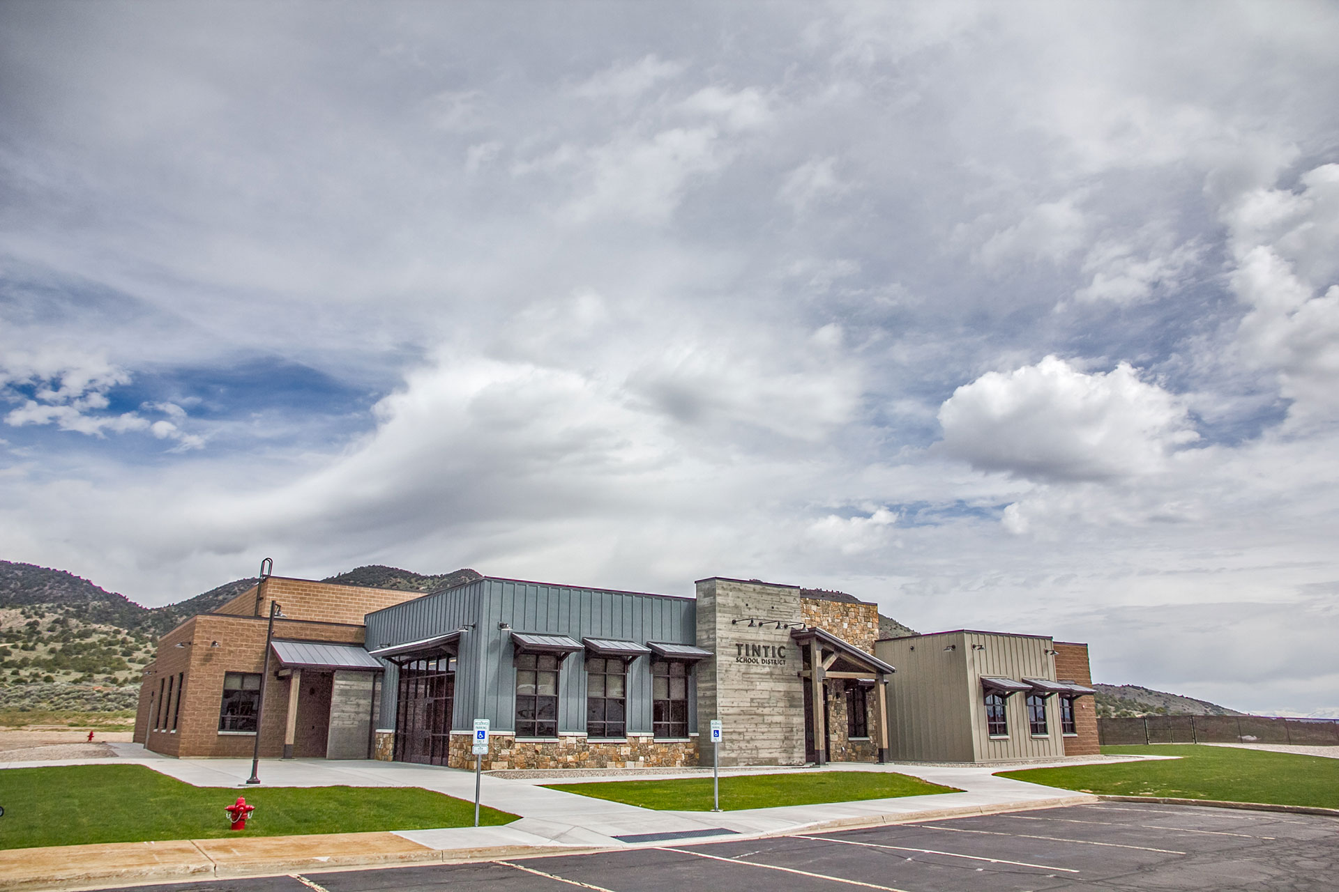 Tintic School District Office Bud Mahas Construction Inc.