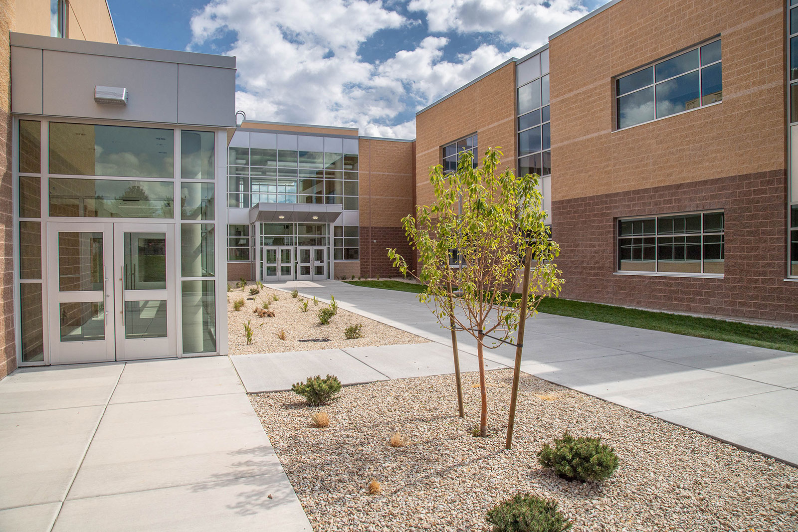West Jordan Middle School Bud Mahas Construction Inc.